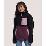 WindRiver Youth Fleece T-Max 1/2 Zip Jacket Front_Flat