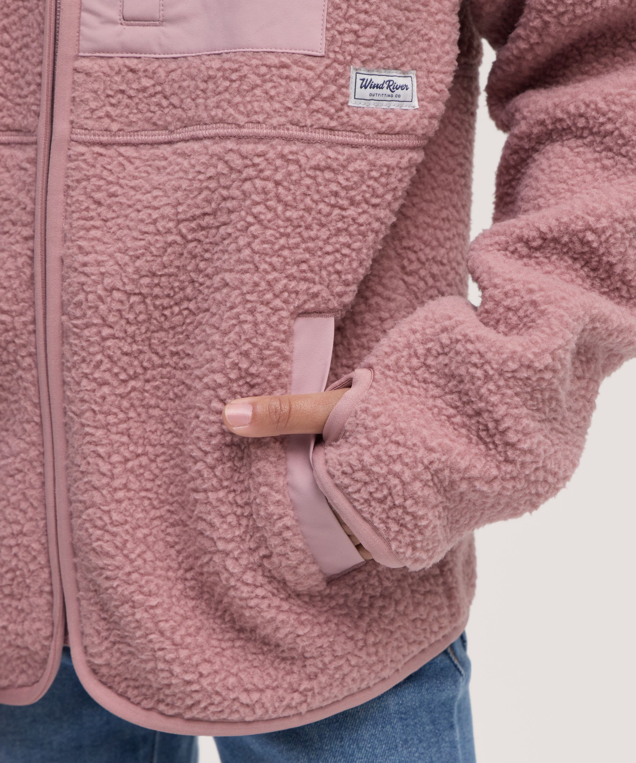 Veste en molleton sherpa T-Max Heat pour jeunes, WindRiver