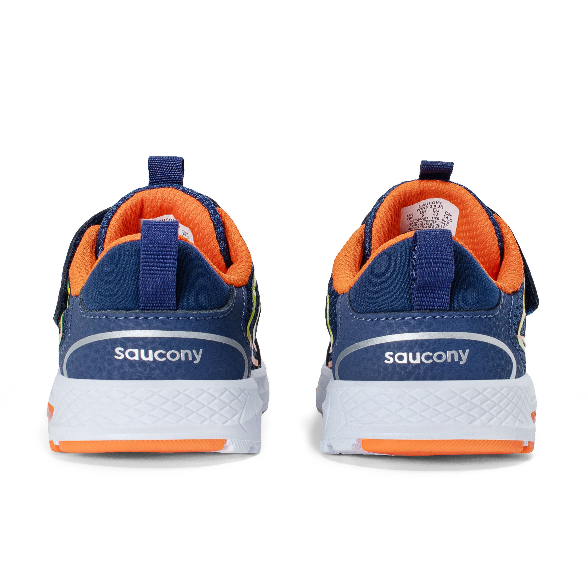 Saucony Toddler Wind 3.0 Jr Wide Sneakers
