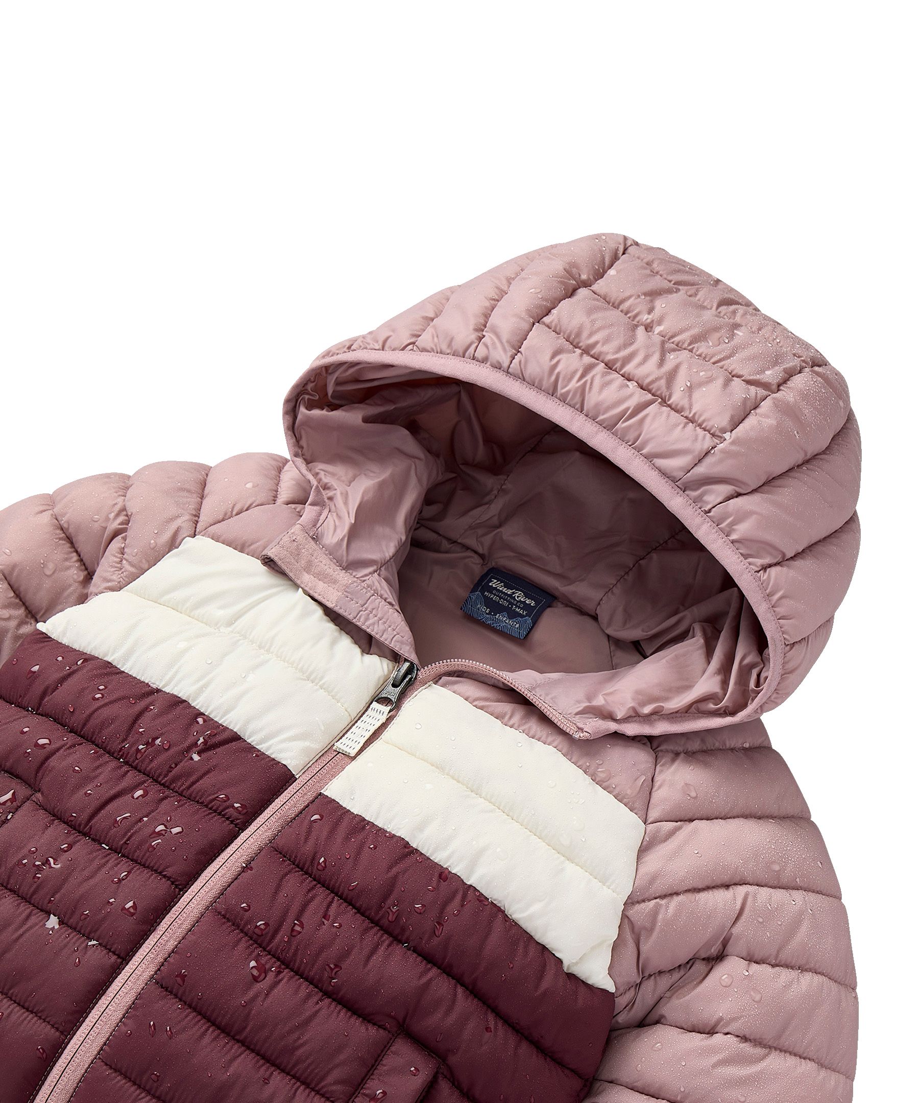 Veste bouffante à capuche unisexe T-MAX pour tout-petits, WindRiver