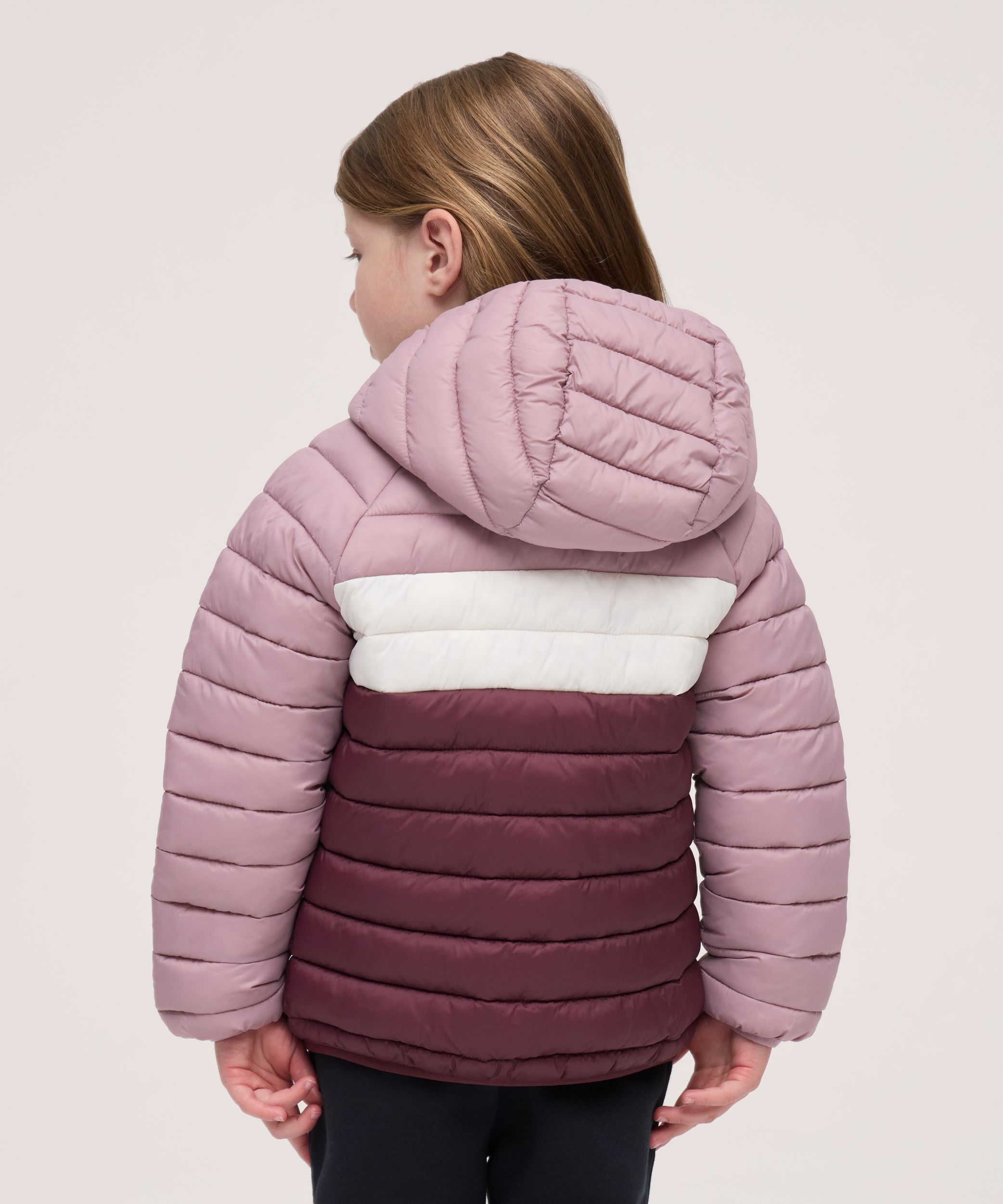 Veste bouffante à capuche unisexe T-MAX pour tout-petits, WindRiver