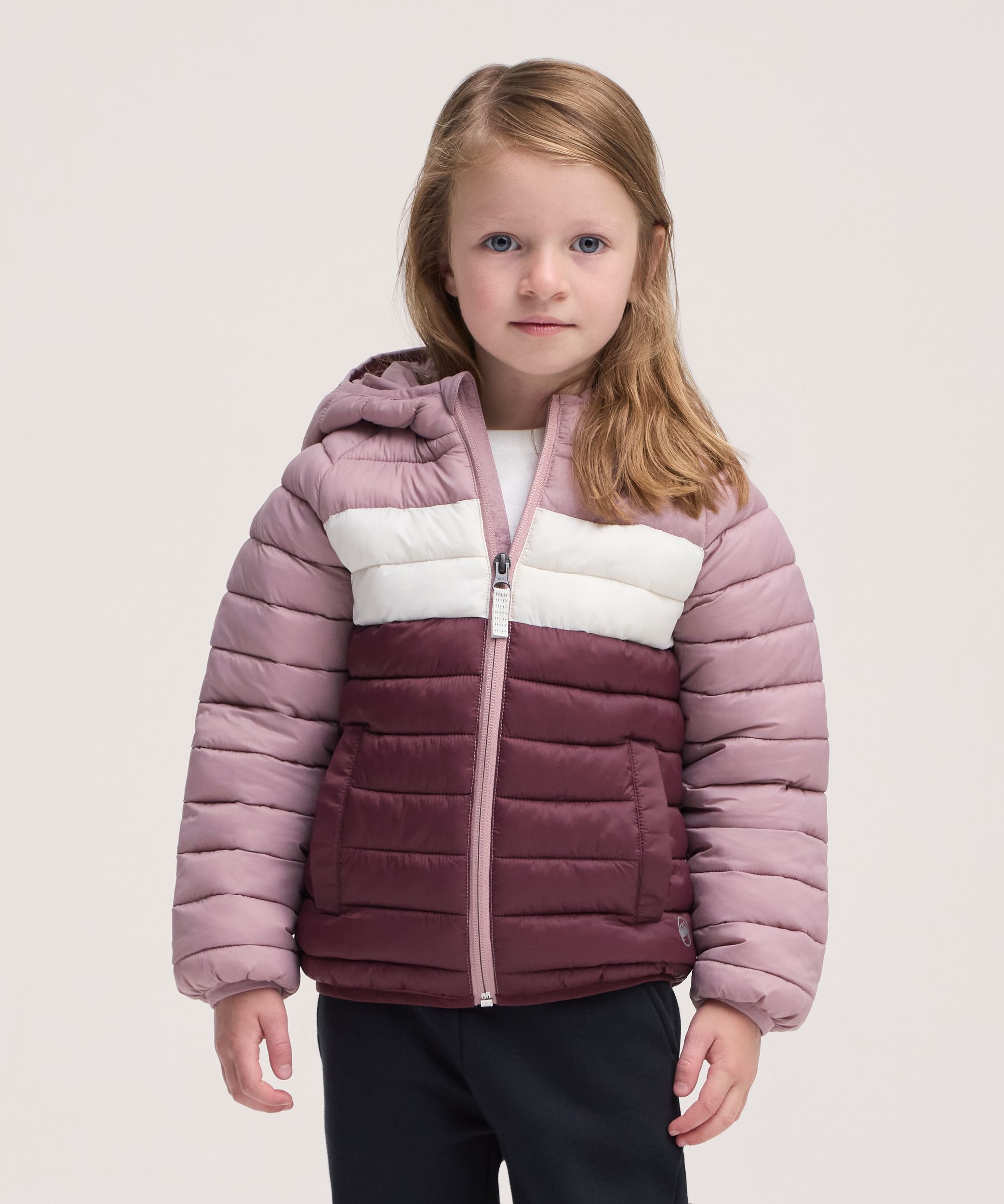 Veste bouffante à capuche unisexe T-MAX pour tout-petits, WindRiver