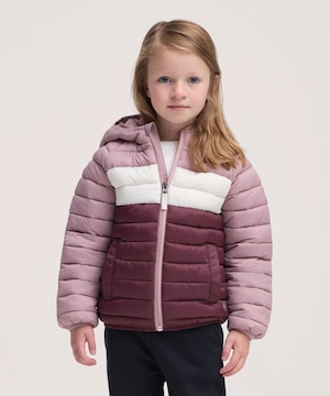 Veste bouffante à capuche unisexe T-MAX pour tout-petits, WindRiver
