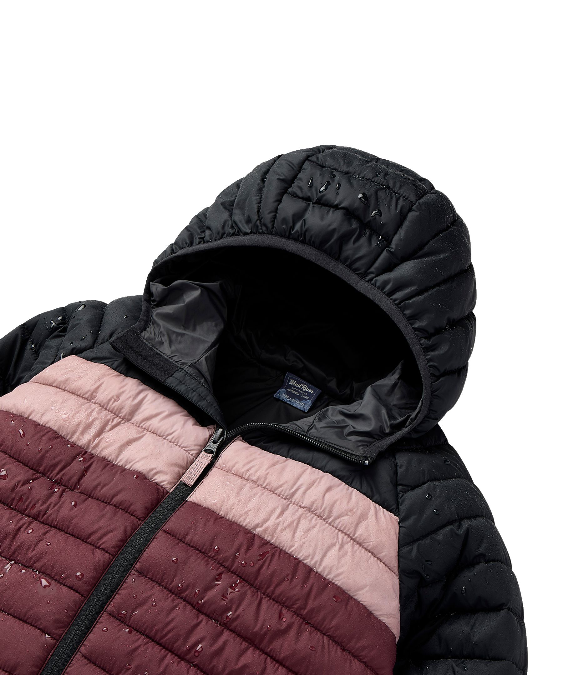 Veste bouffante à capuche unisexe T-MAX pour tout-petits, WindRiver