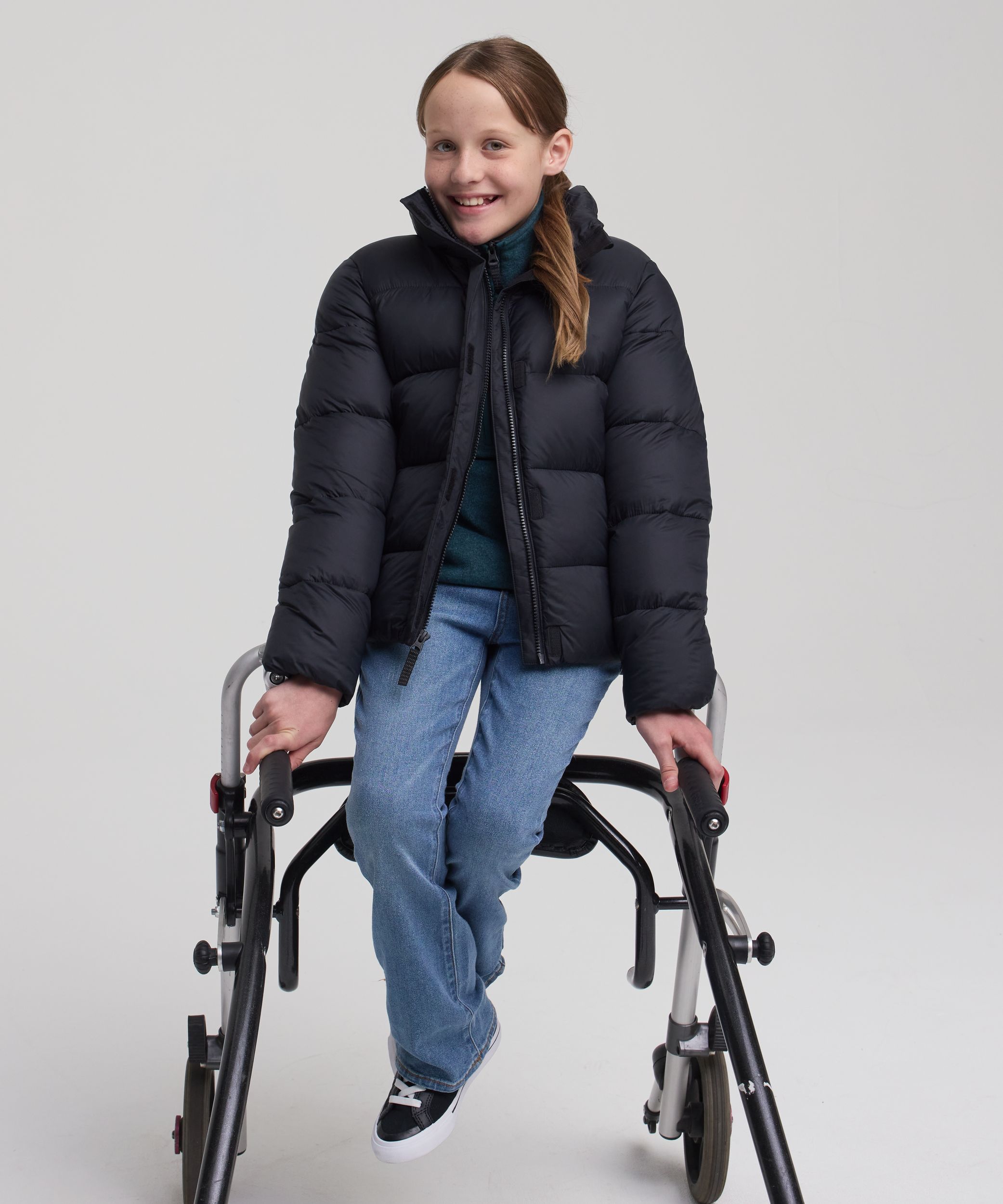 Veste bouffante à capuche unisexe T-MAX Charge pour jeunes, WindRiver