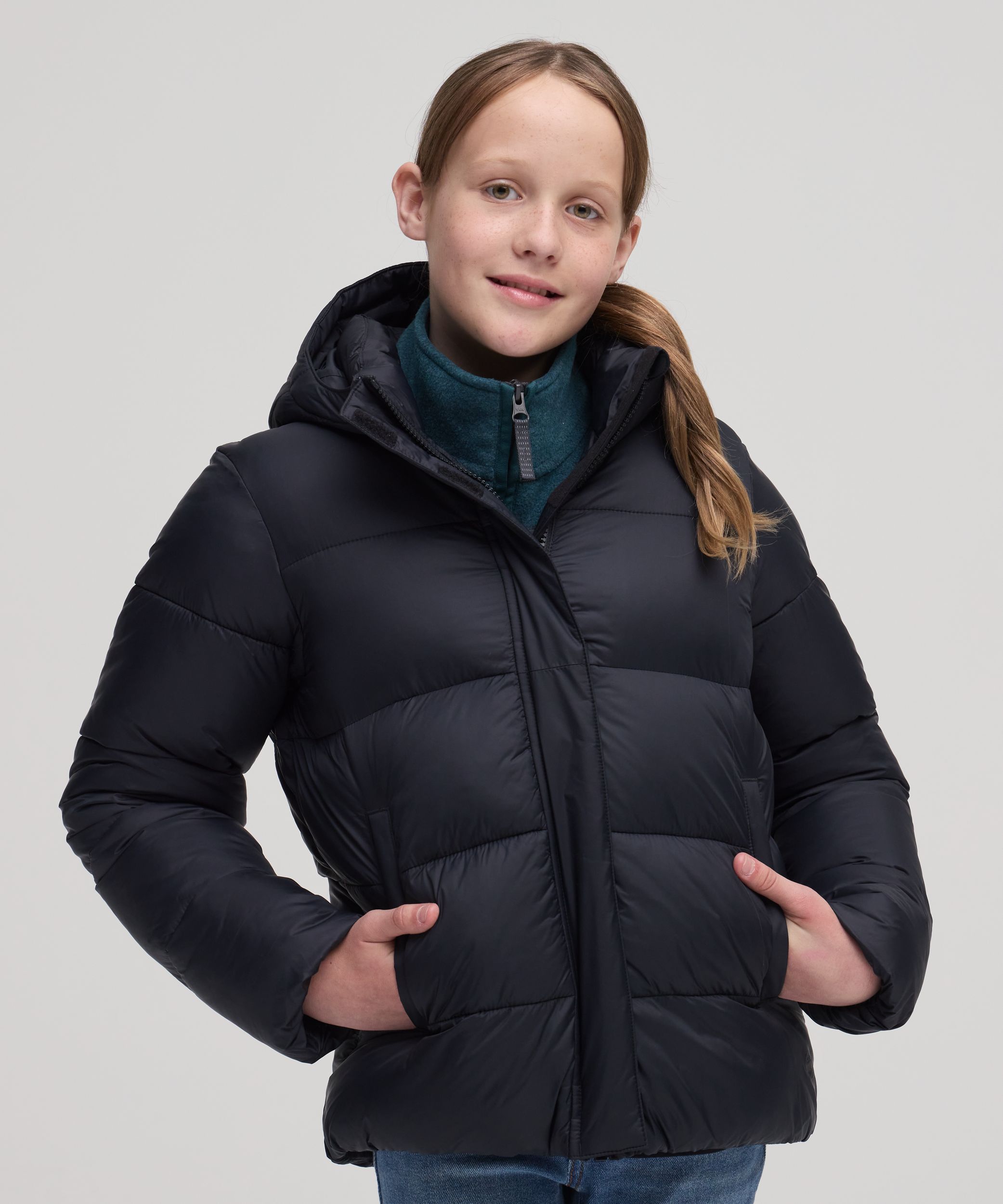 Veste bouffante à capuche unisexe T-MAX Charge pour jeunes, WindRiver