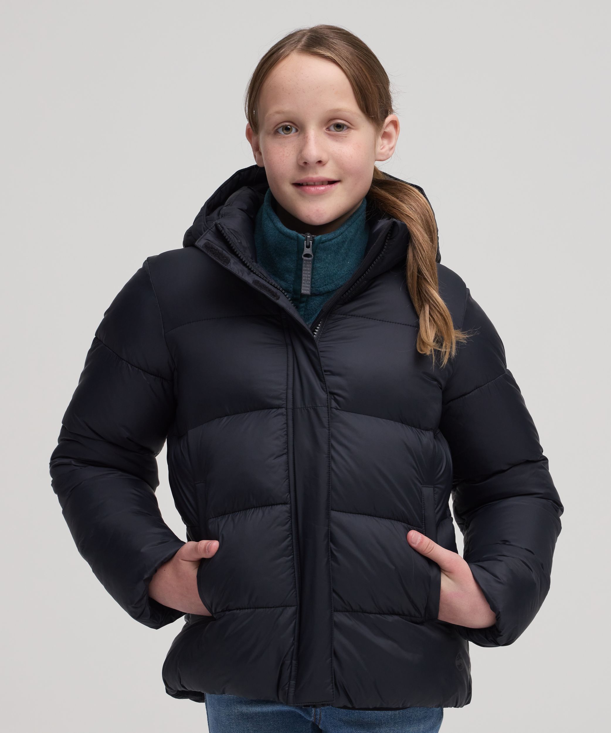 Veste bouffante à capuche unisexe T-MAX Charge pour jeunes, WindRiver