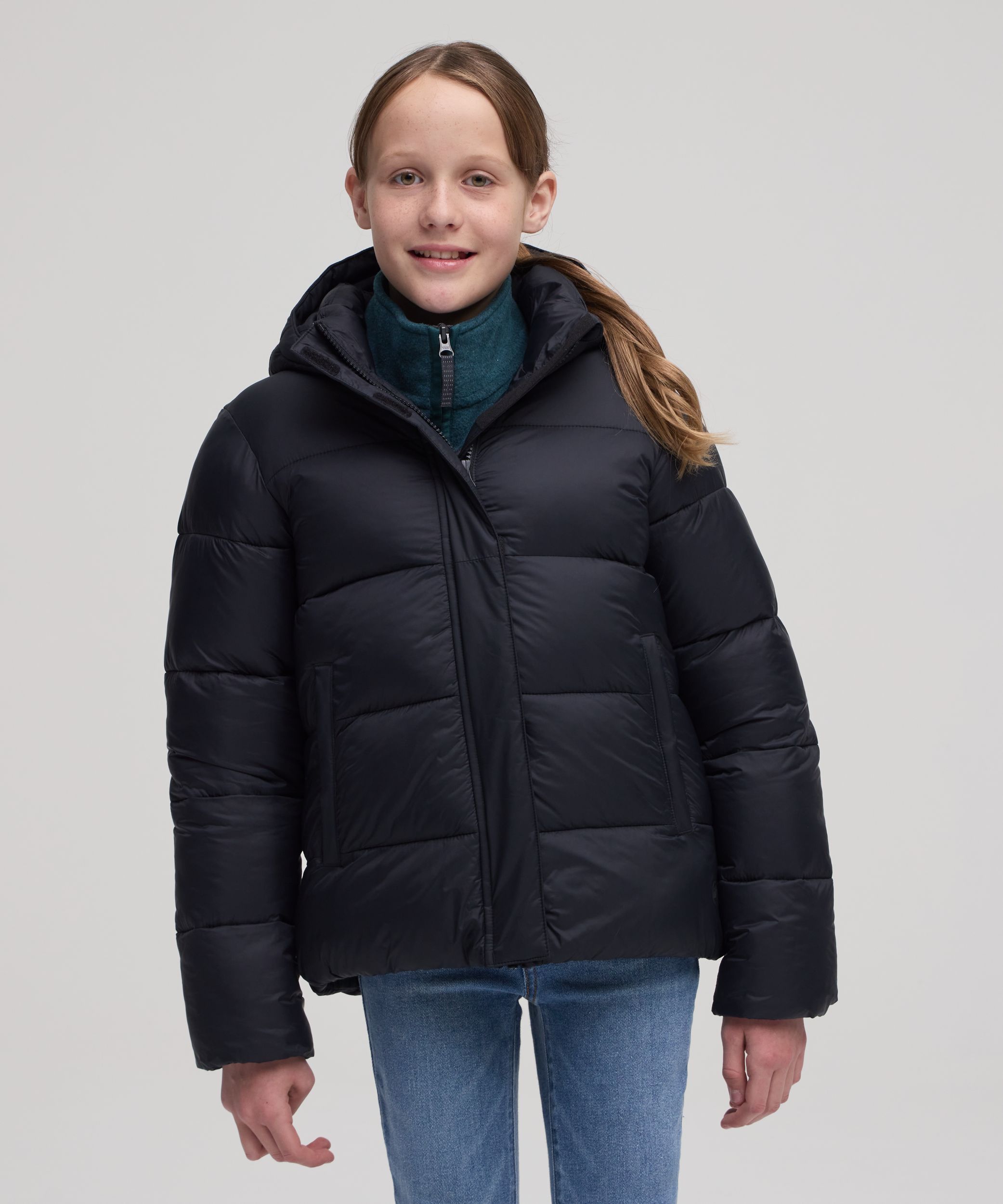 Veste bouffante à capuche unisexe T-MAX Charge pour jeunes, WindRiver
