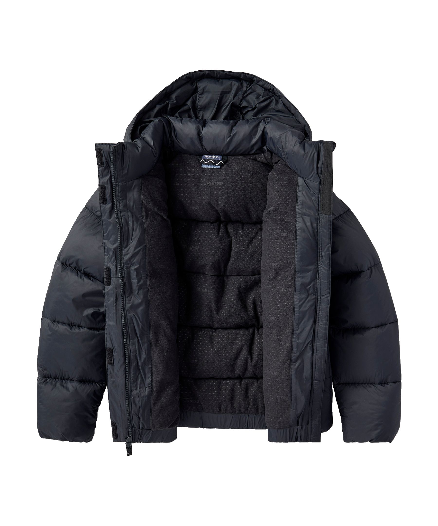 WindRiver Youth Unisex T-Max Charge Hooded Puffer Jacket