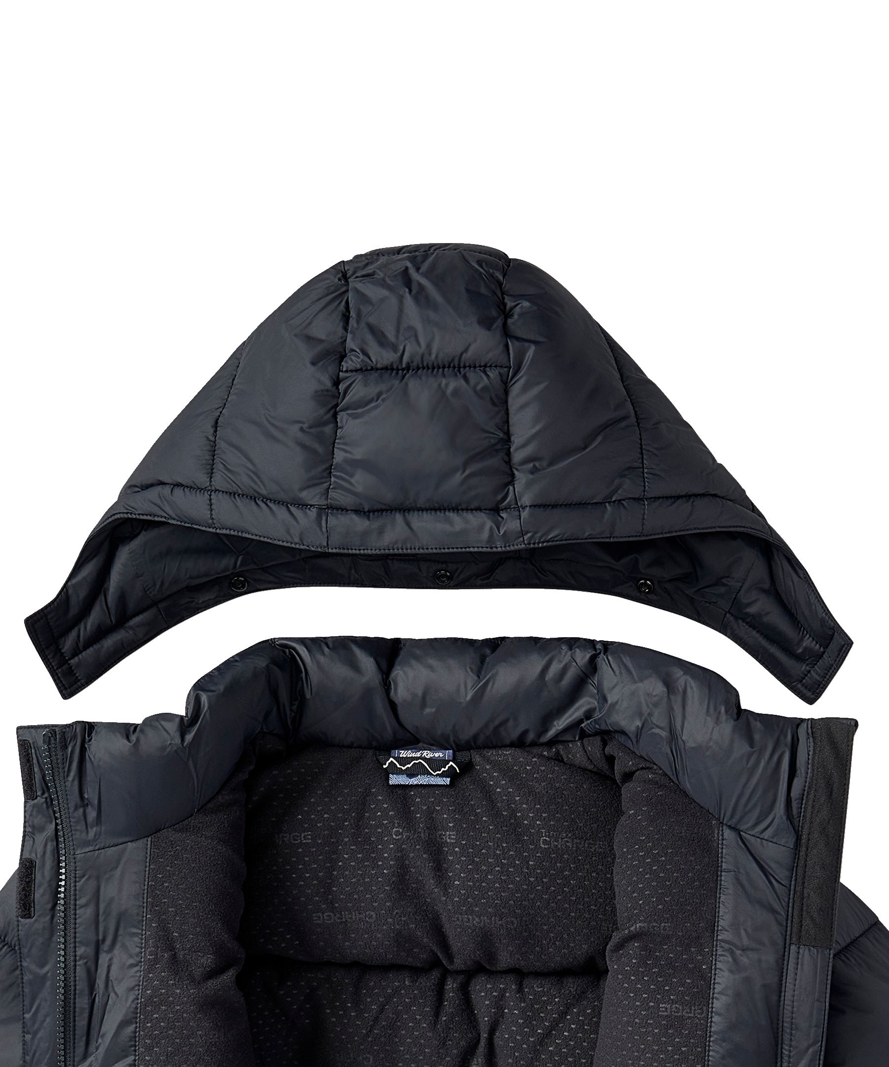 WindRiver Youth Unisex T-Max Charge Hooded Puffer Jacket