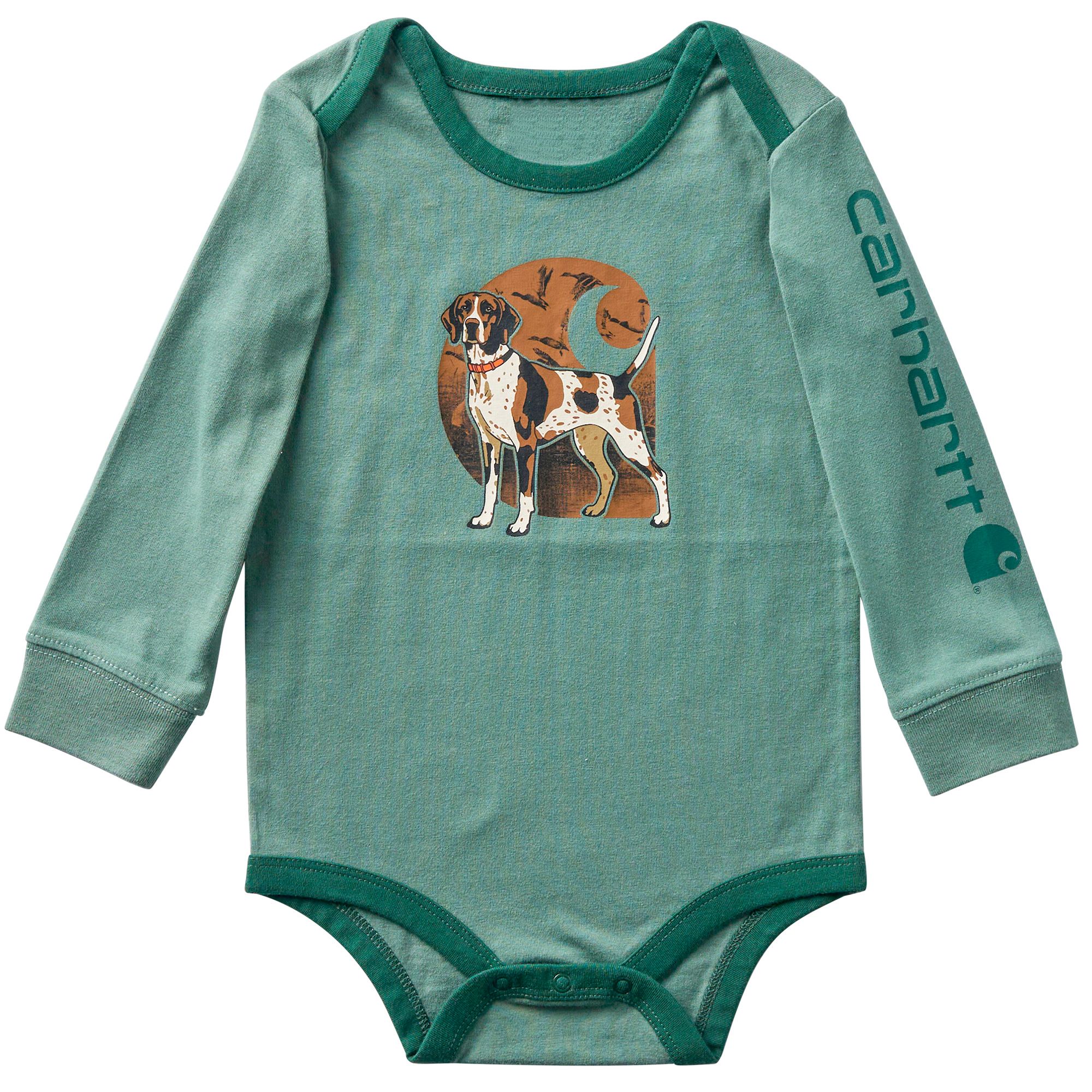 Carhartt Baby Long Sleeve Dog Bodysuit
