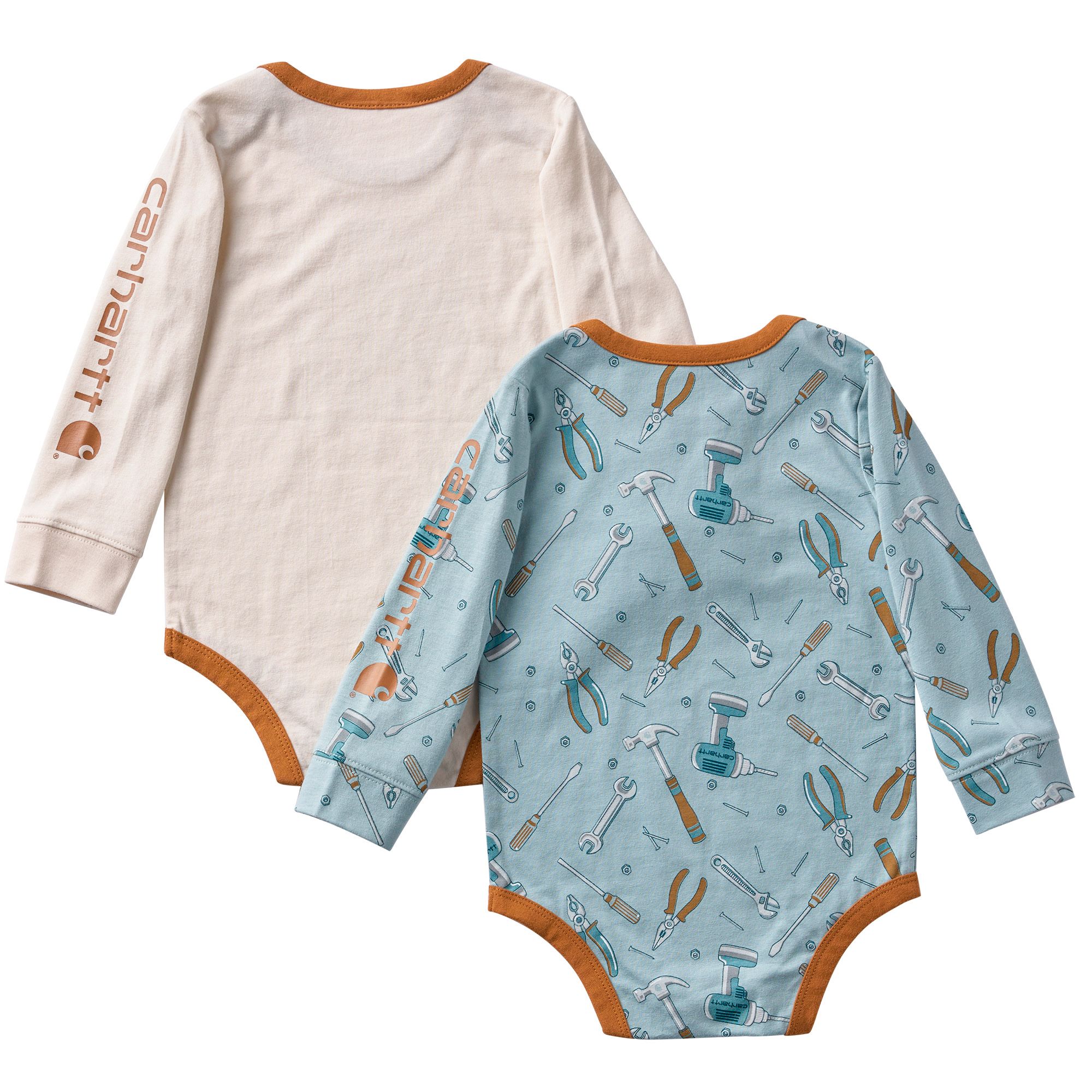 Ensemble 2&nbsp;pièces de cache-couches à manches longues avec motif d’outil pour bébés, Carhartt