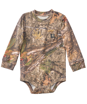 Carhartt Baby Long Sleeve Camo Pocket Bodysuit
