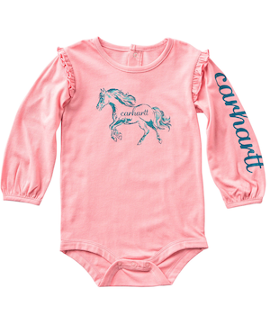Cache-couche à manches longues avec motif de jument pour bébés, Carhartt