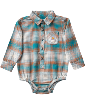 Cache-couche en flanelle à manches longues pour bébés, Carhartt