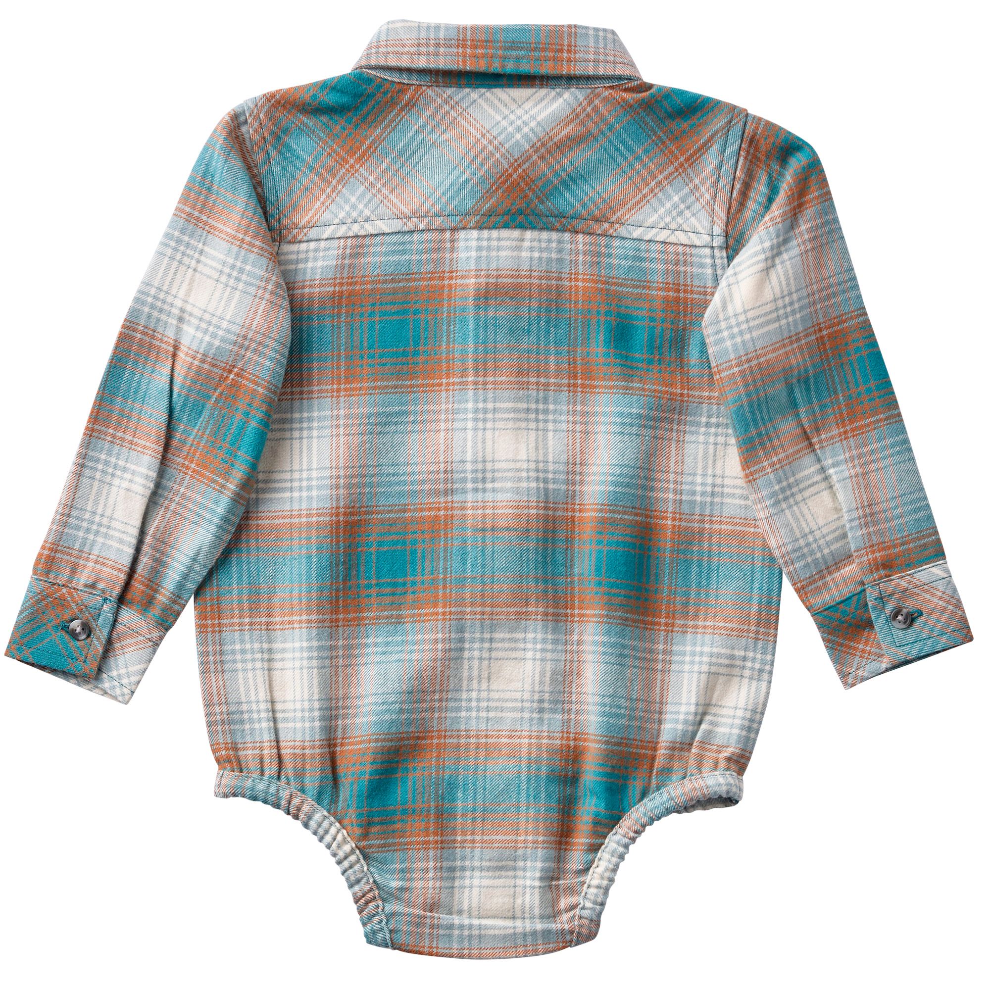 Cache-couche en flanelle à manches longues pour bébés, Carhartt