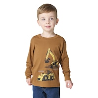 T-shirt de construction à manches longues pour tout-petits, Carhartt