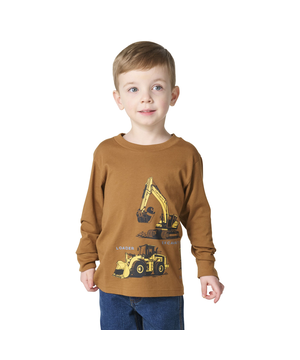 T-shirt de construction à manches longues pour tout-petits, Carhartt