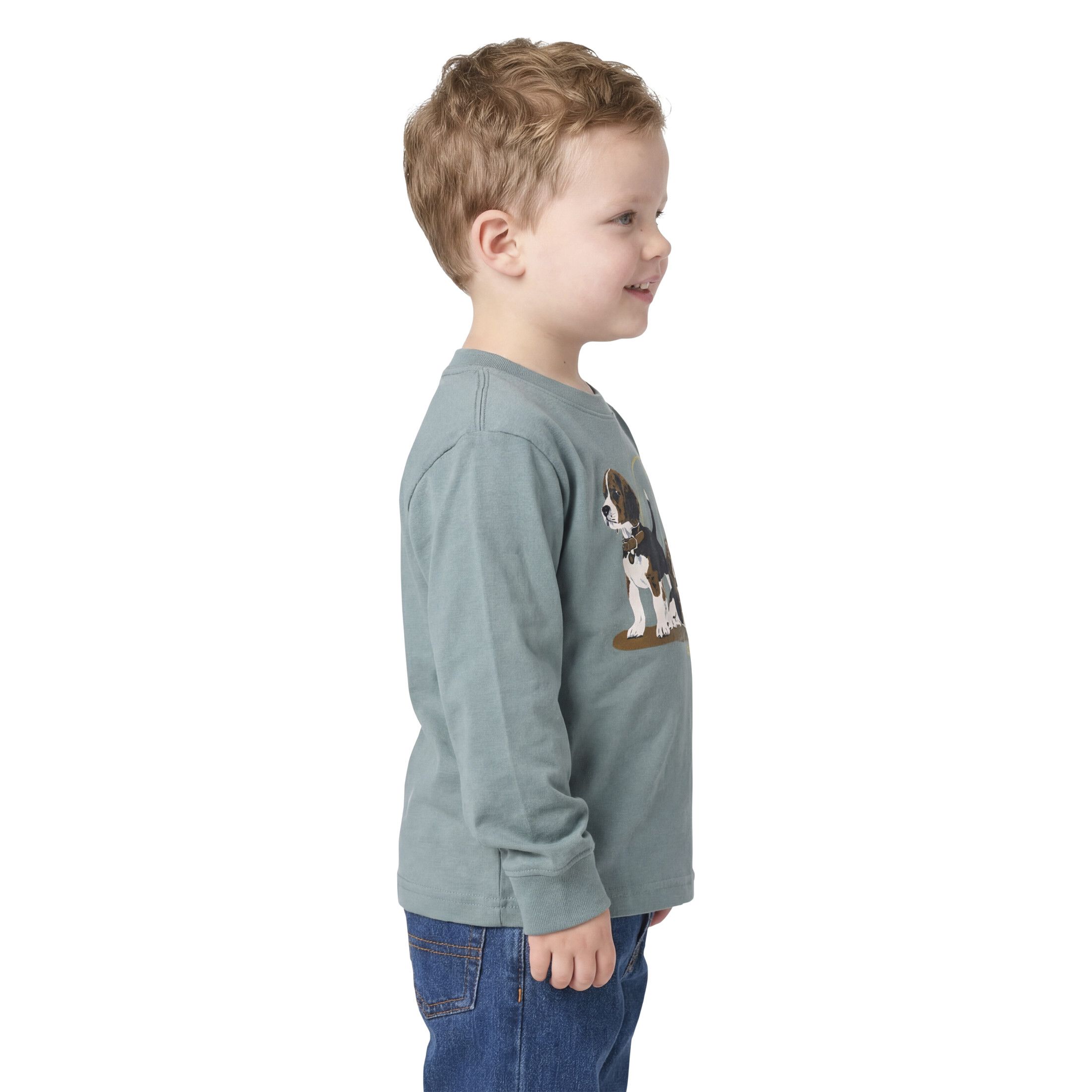 Carhartt Toddler Long Sleeve Puppy T-Shirt