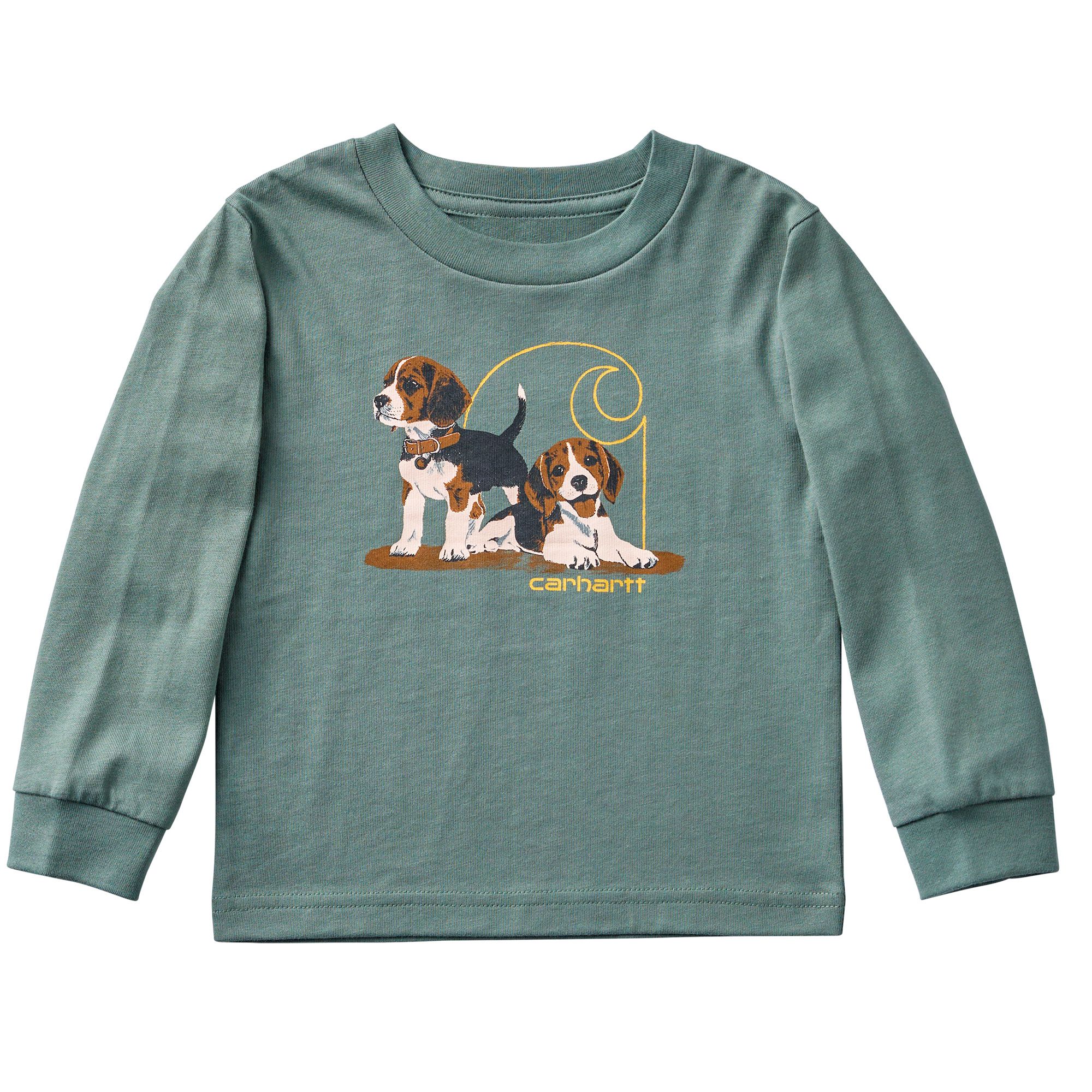 Carhartt Toddler Long Sleeve Puppy T-Shirt