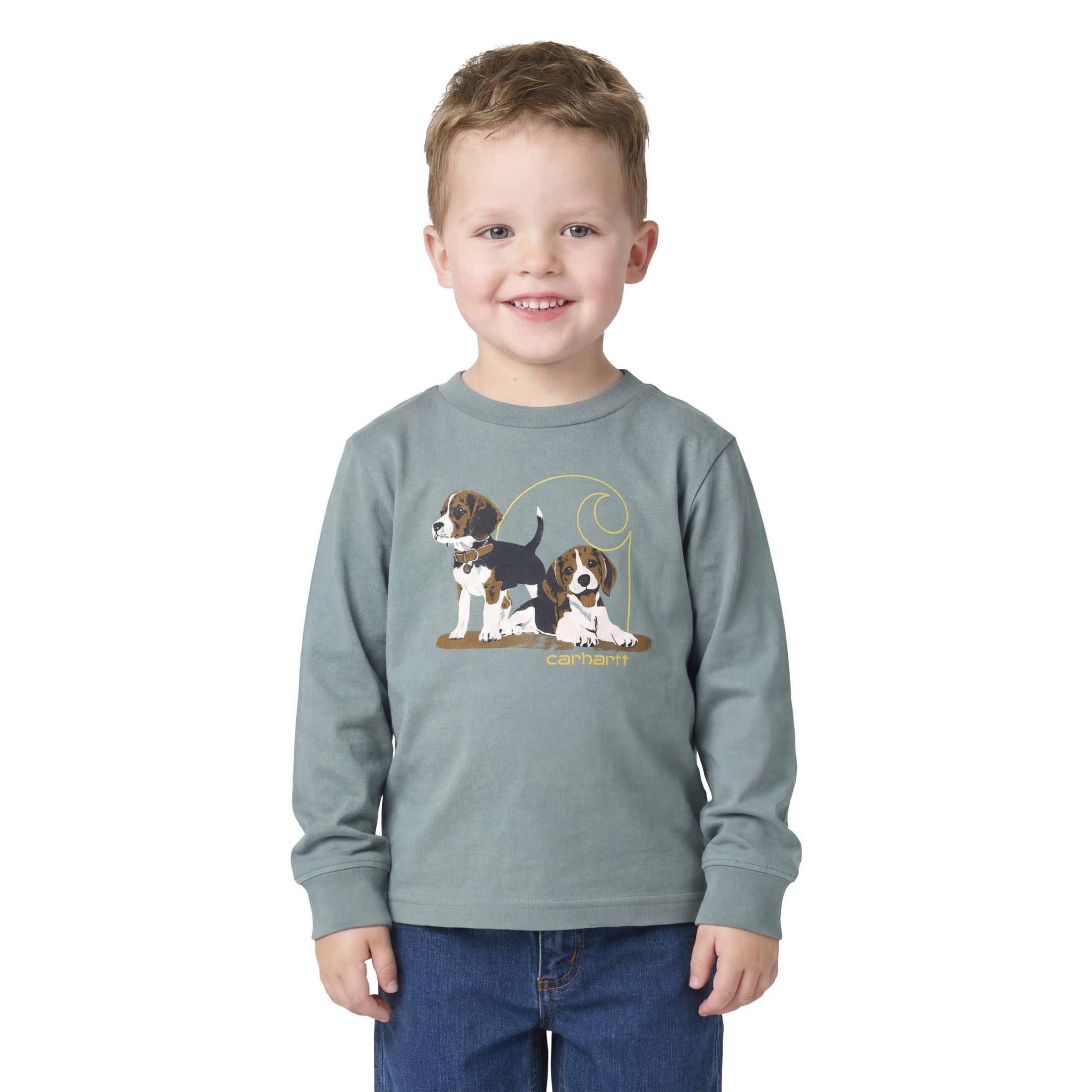 Carhartt Toddler Long Sleeve Puppy T-Shirt