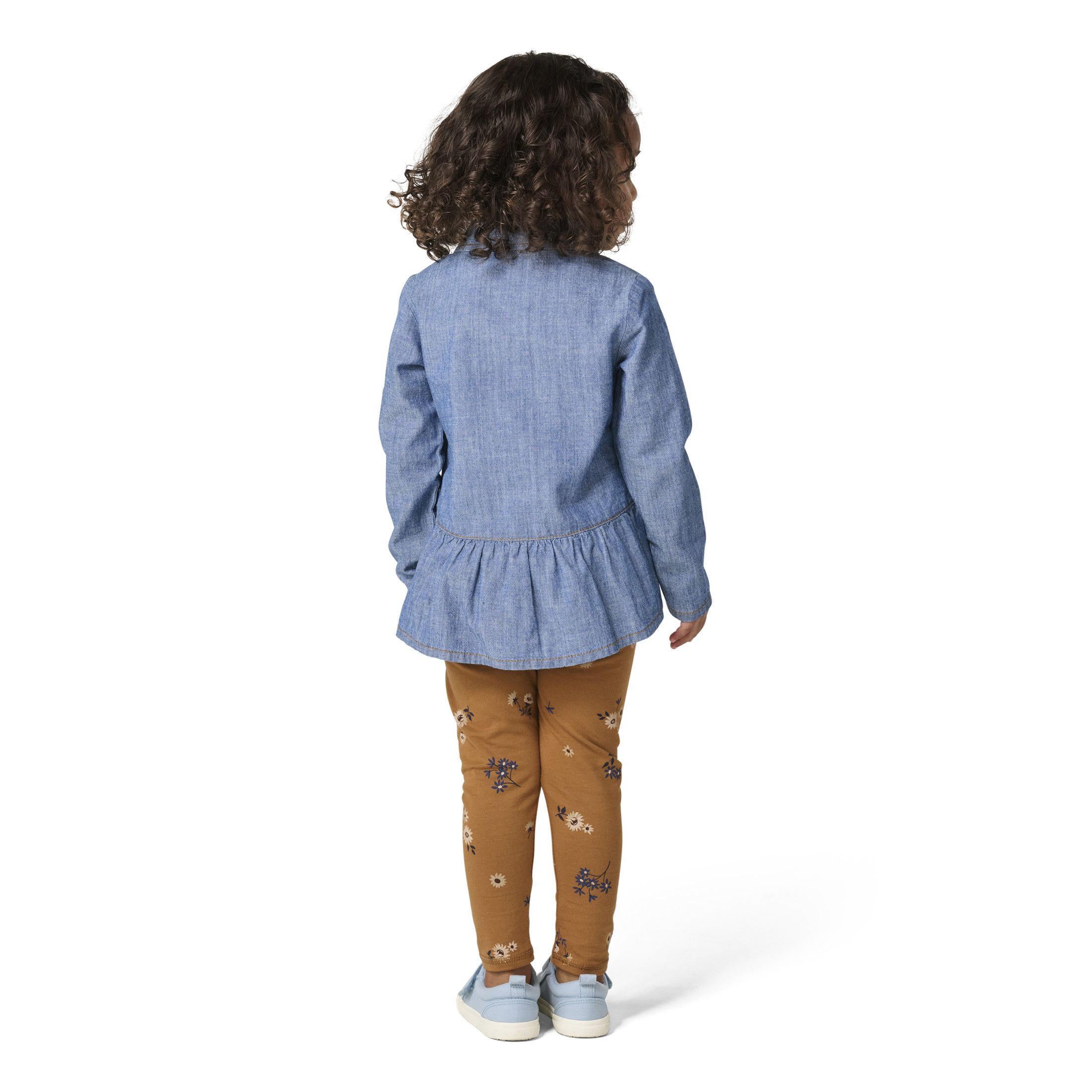 Ensemble haut à manches longues en chambray et legging pour tout-petits, Carhartt