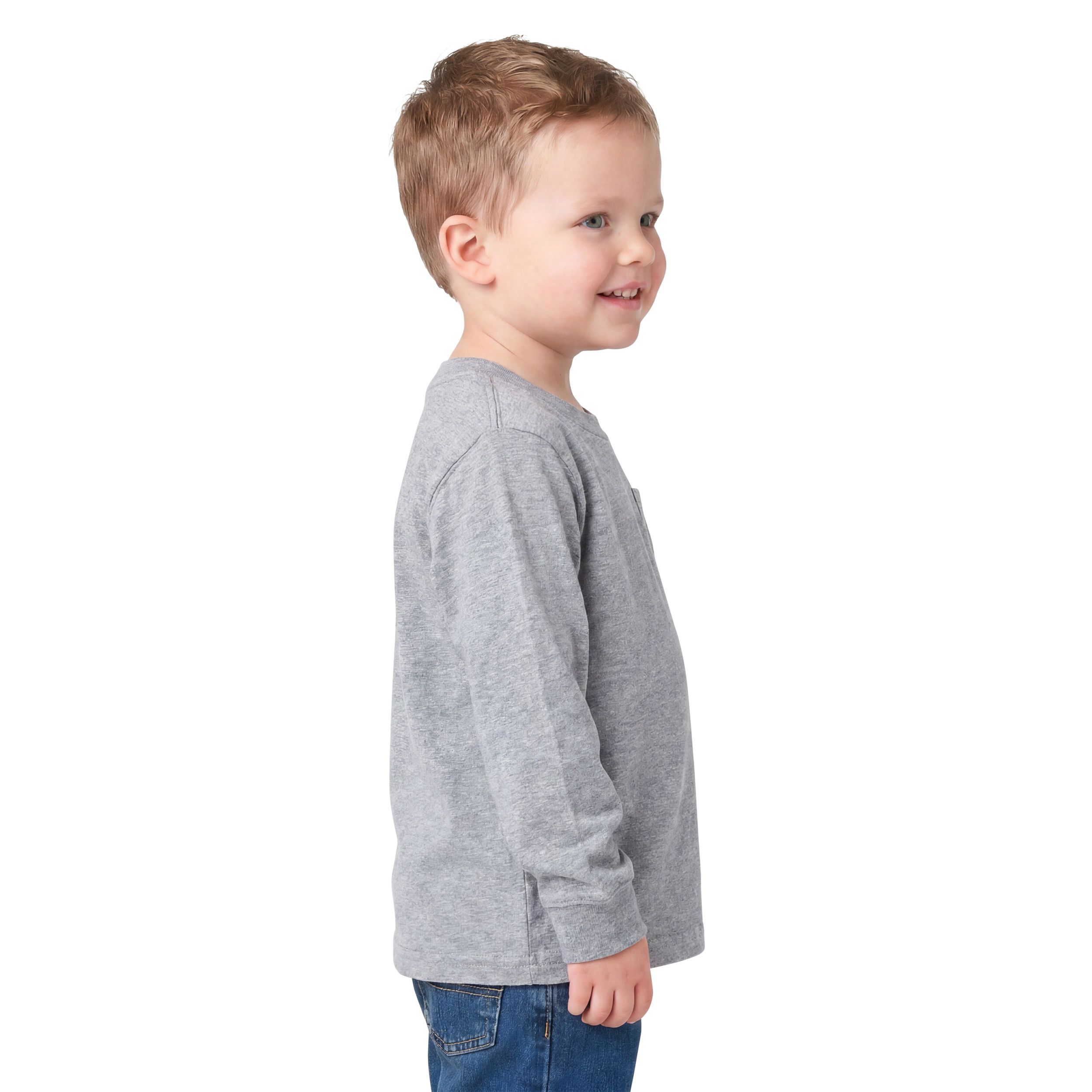 Carhartt Toddler Long Sleeve Pocket Logo T-Shirt