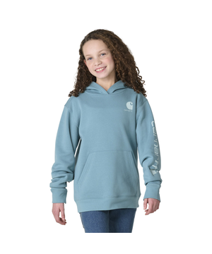 Chandail en molleton à manches longues avec logo pour jeunes, Carhartt