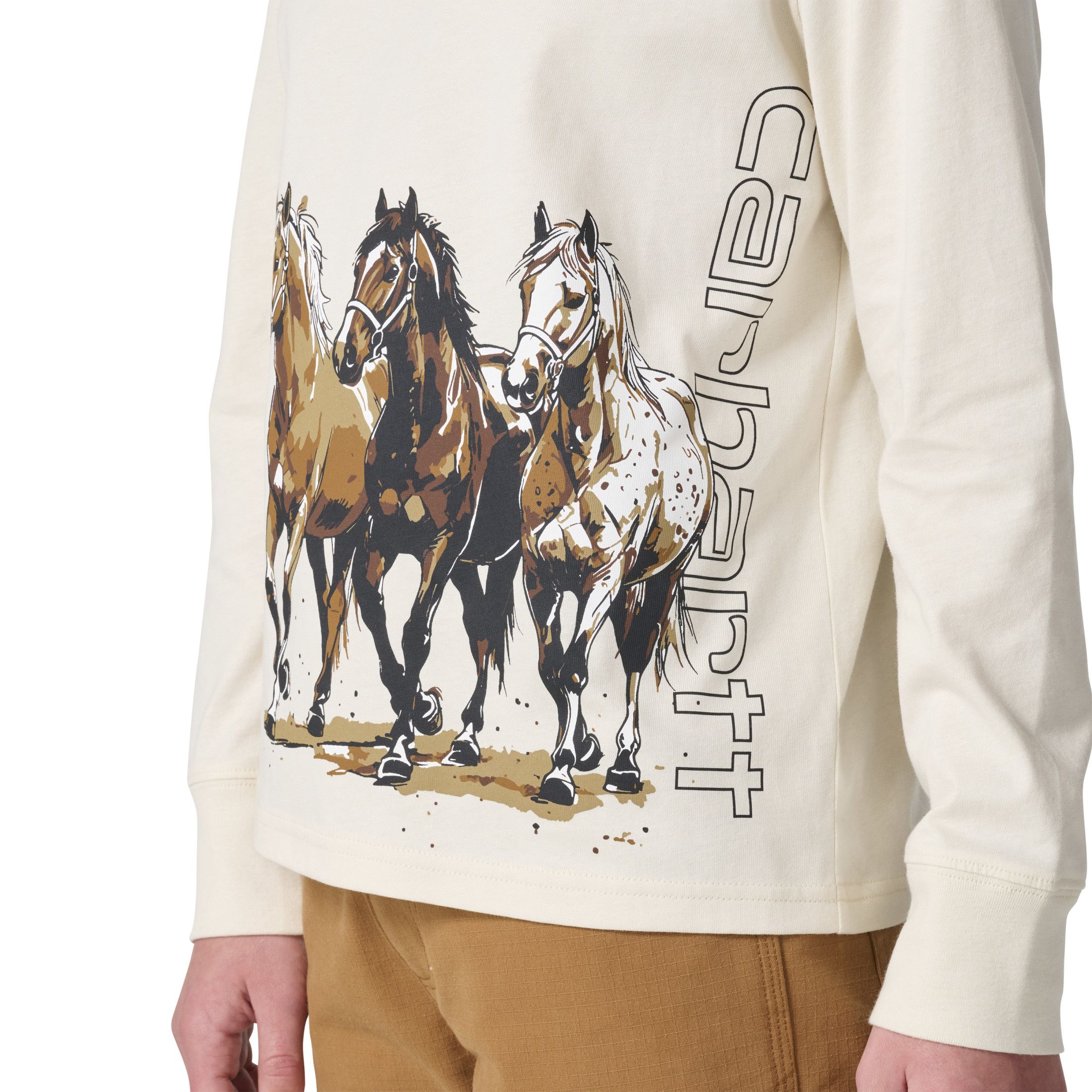 Carhartt Kids' Long Sleeve Wild Horses T-Shirt