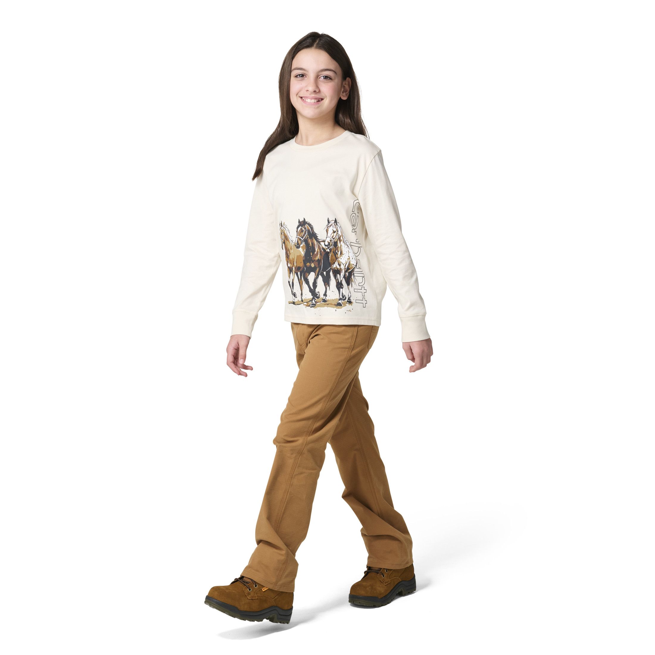 Carhartt Kids' Long Sleeve Wild Horses T-Shirt