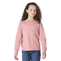 Carhartt Kids' Long Sleeve Tonal Patch Pocket T-Shirt