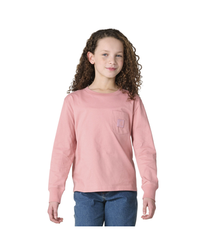 Carhartt Kids' Long Sleeve Tonal Patch Pocket T-Shirt