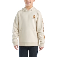 Chandail en molleton graphique à manches longues pour enfants, Carhartt