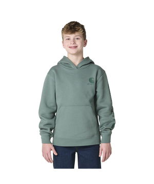 Chandail en molleton graphique à manches longues pour enfants, Carhartt