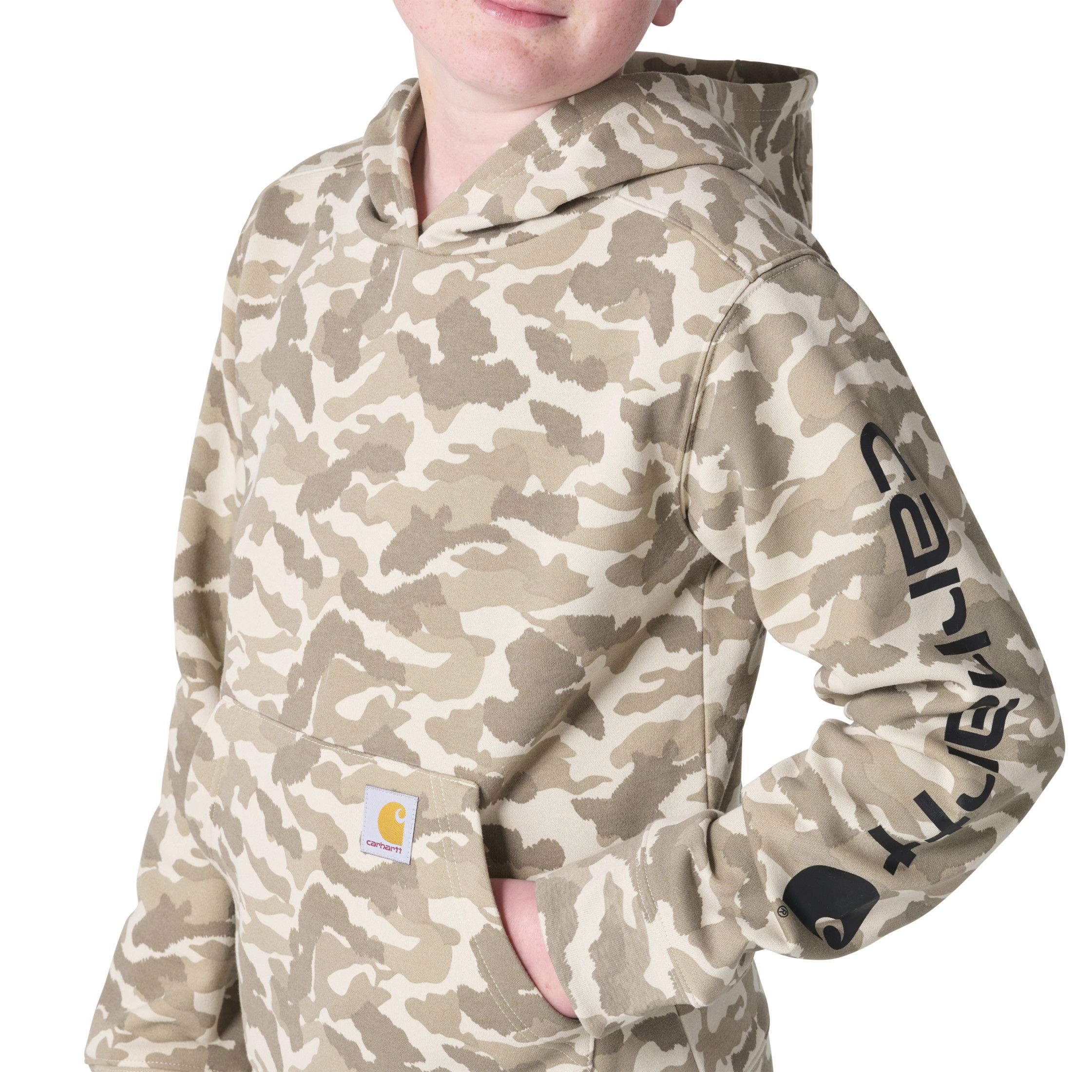 Carhartt Kids' Long Sleeve Camo Sweatshirt