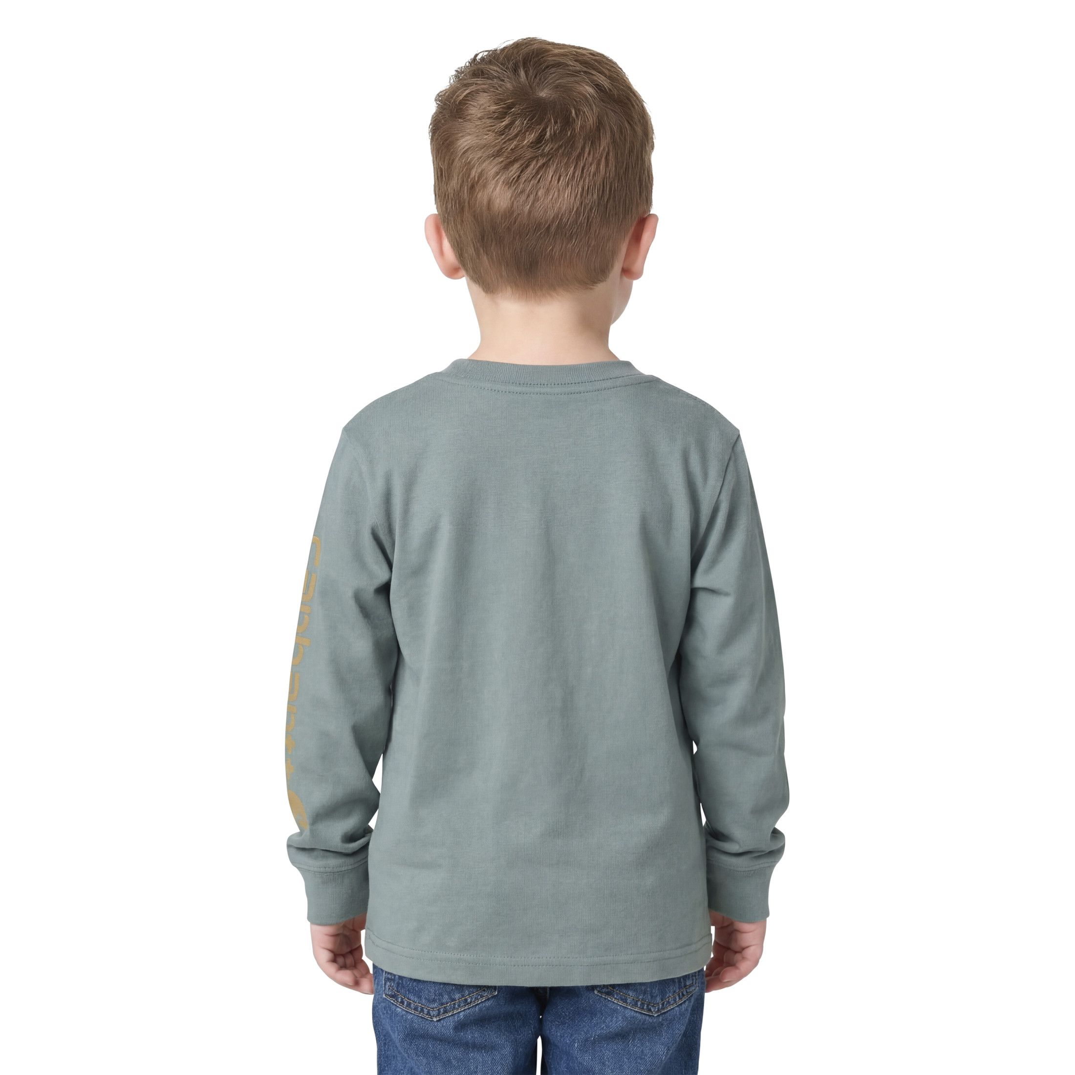 Carhartt Kids' Long Sleeve Pocket Logo T-Shirt