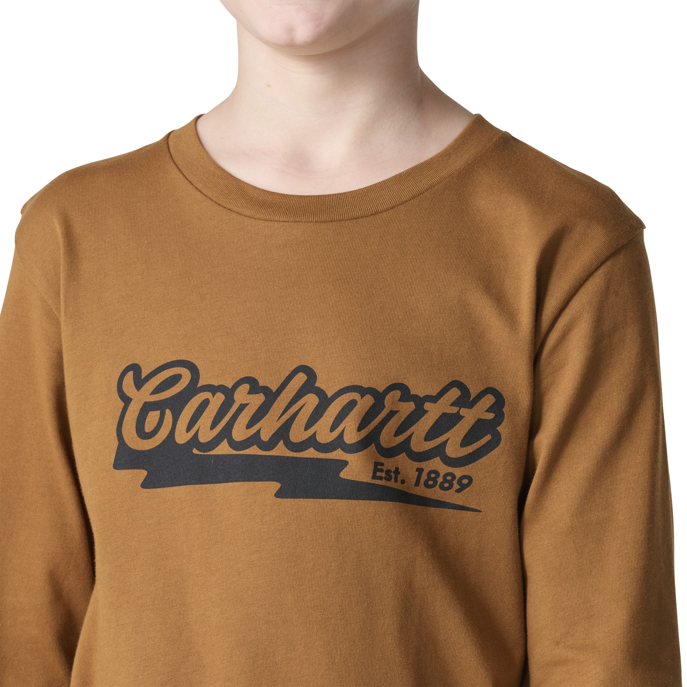 Carhartt Kids' Long Sleeve Logo T-Shirt