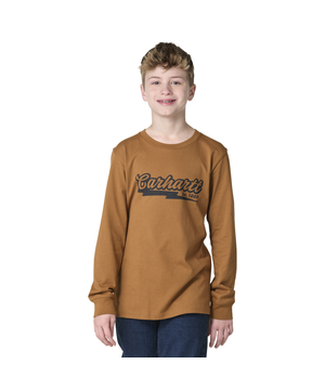 Carhartt Kids' Long Sleeve Logo T-Shirt