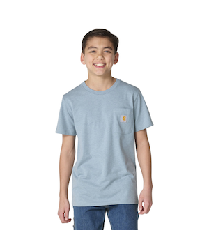T-shirt à manches courtes avec poche et motif ours pour jeunes, Carhartt