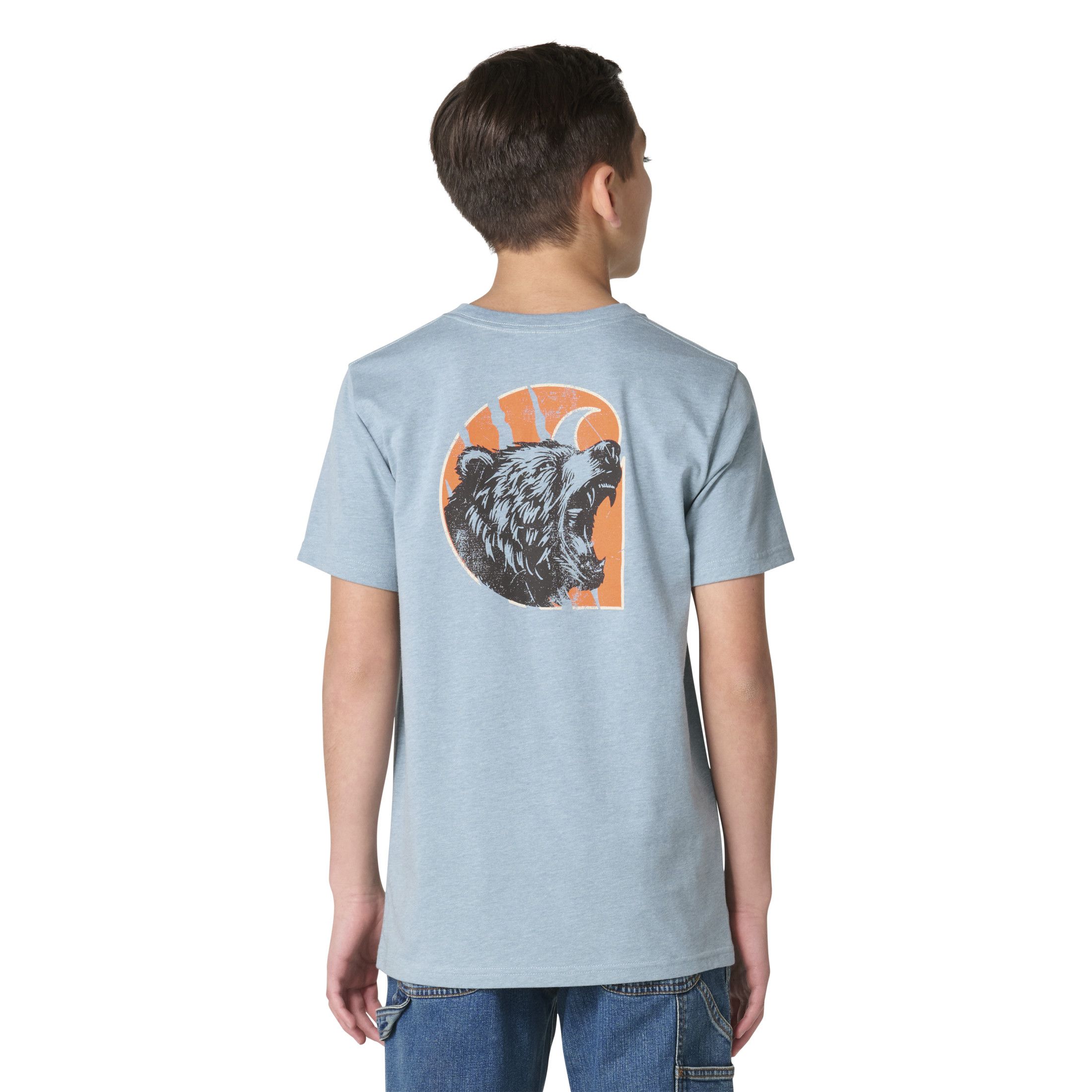 Carhartt Youth Bear Pocket Short Sleeve T-Shirt