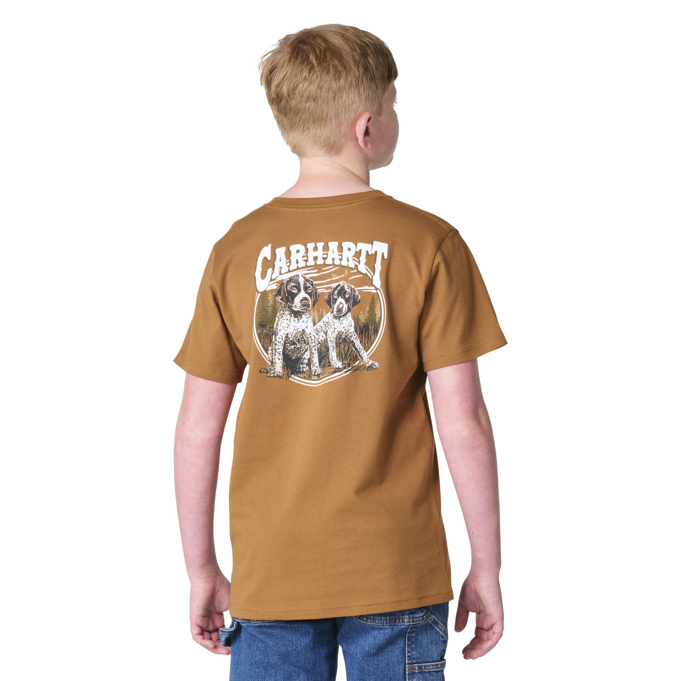 Carhartt Youth Short Sleeve Dog Pocket T-Shirt