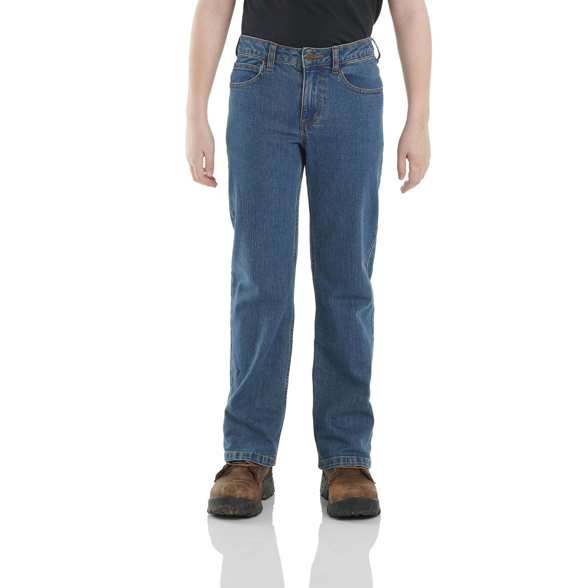 Carhartt Kids' Relaxed Bootcut Rugged Flex Denim Jeans