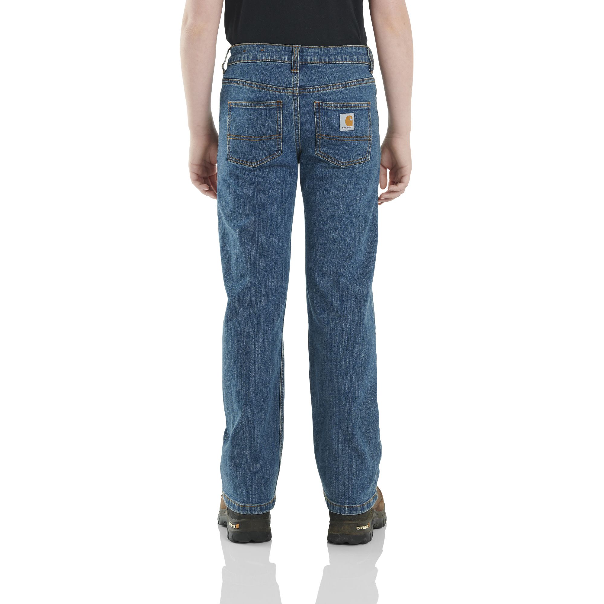 Carhartt Kids' Relaxed Bootcut Rugged Flex Denim Jeans