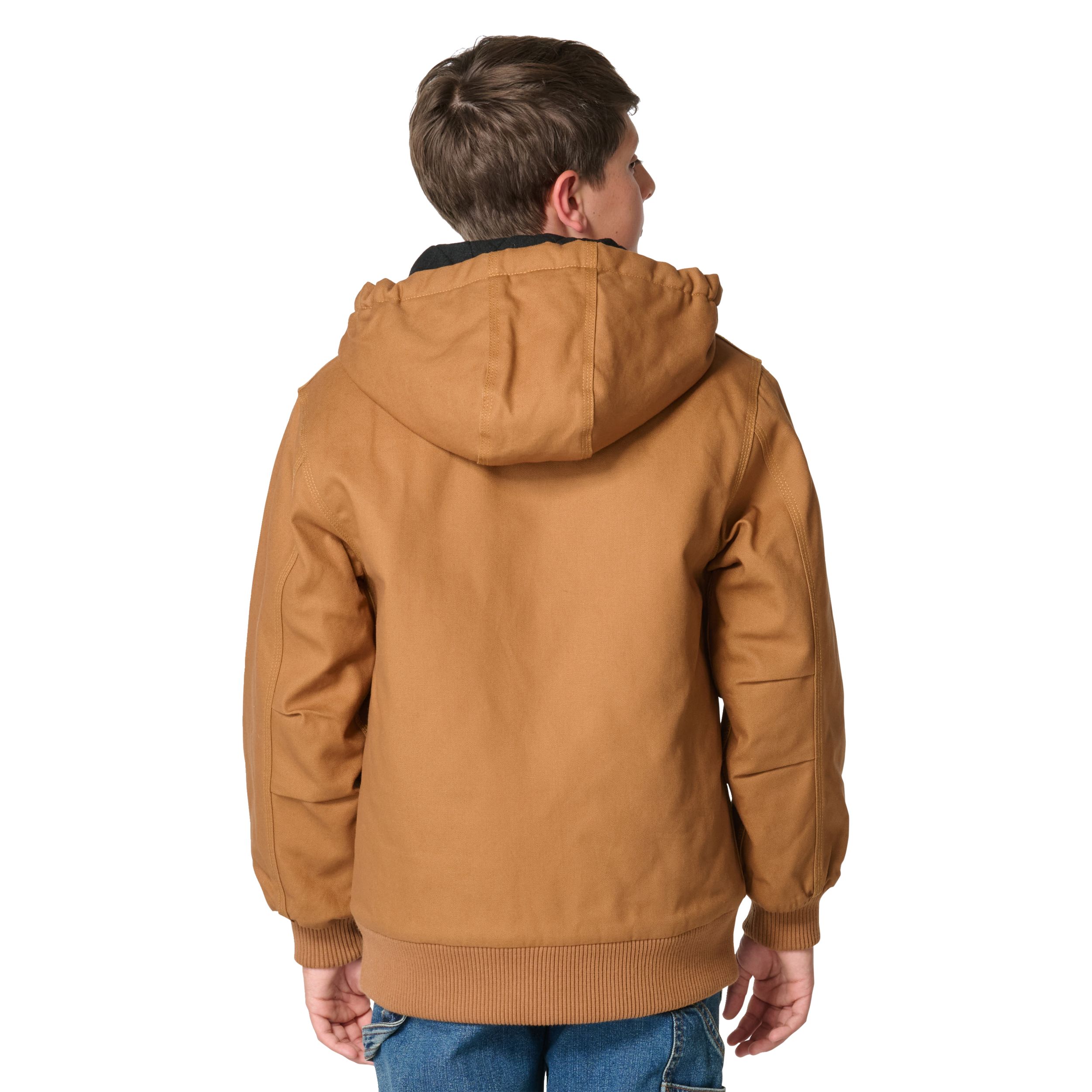 Carhartt Youth Canvas Insulated Hooded Active Jacket