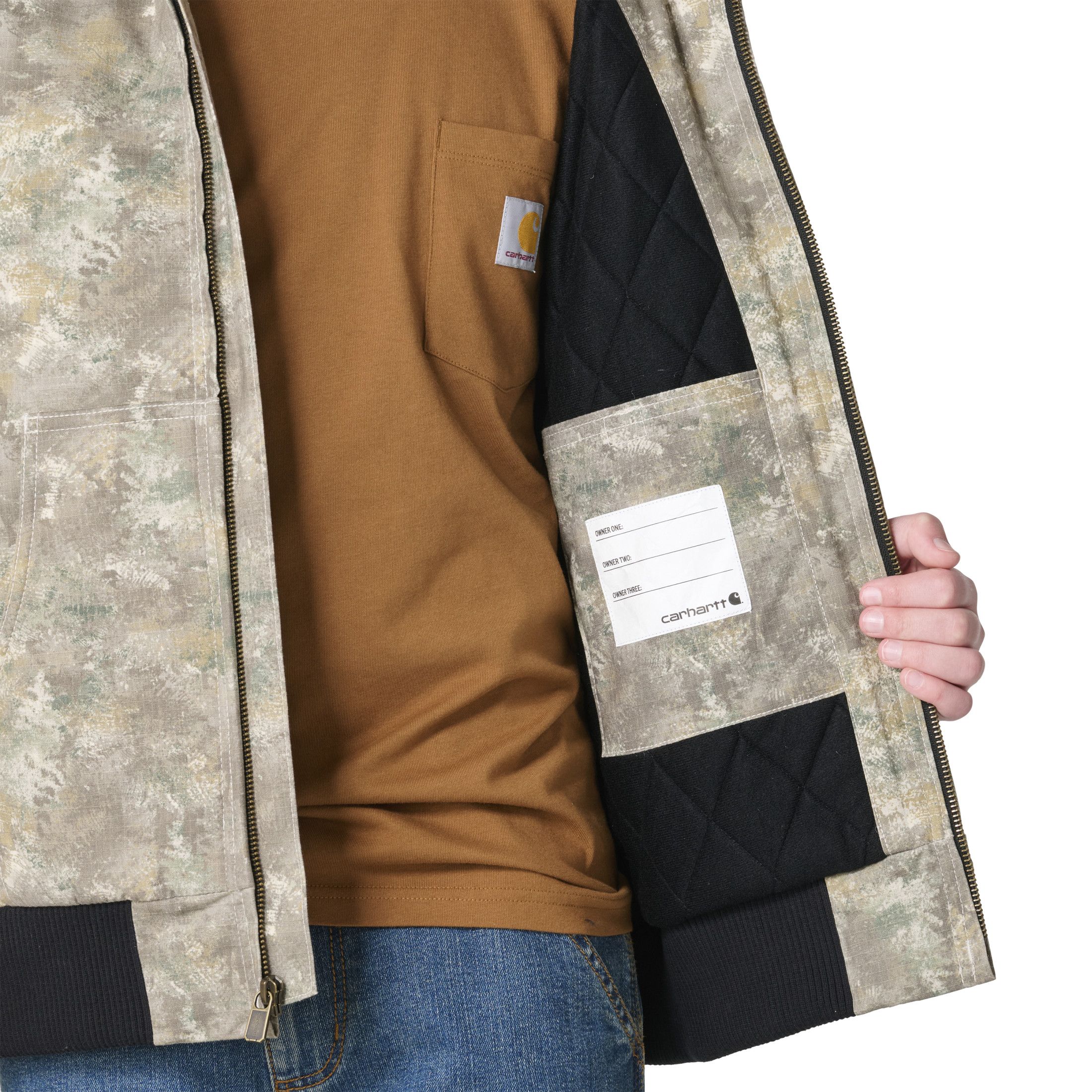 Carhartt Kids' Insulated Canvas Hooded Jacket