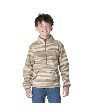 Carhartt Kids' Fleece Half Zip Printed Sweatshirt