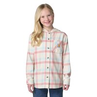 Carhartt Youth Long Sleeve Hooded Pocket Flannel Shirt
