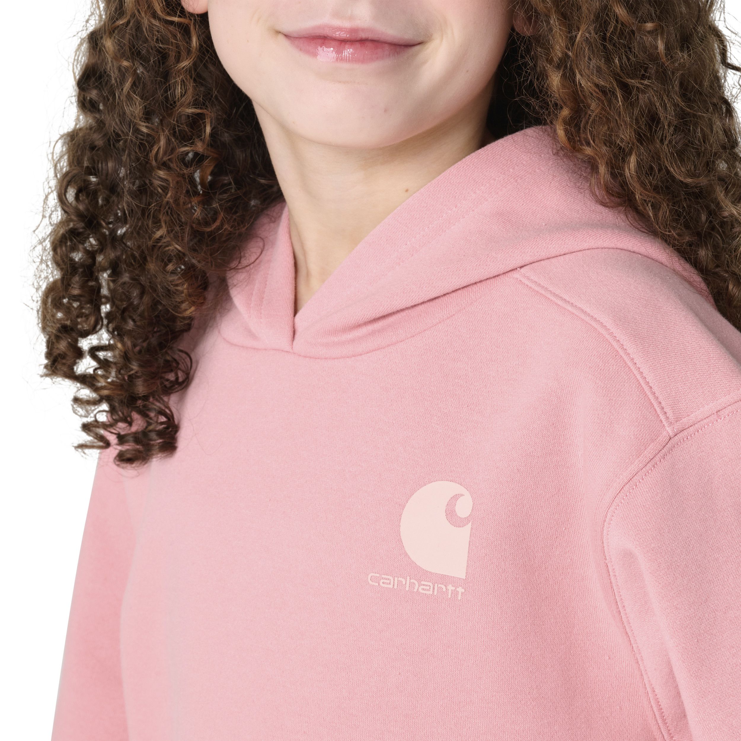 Chandail en molleton à manches longues avec logo pour jeunes, Carhartt