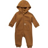 Carhartt Baby Front-Zip Hooded Fleece Coveralls Front_Flat