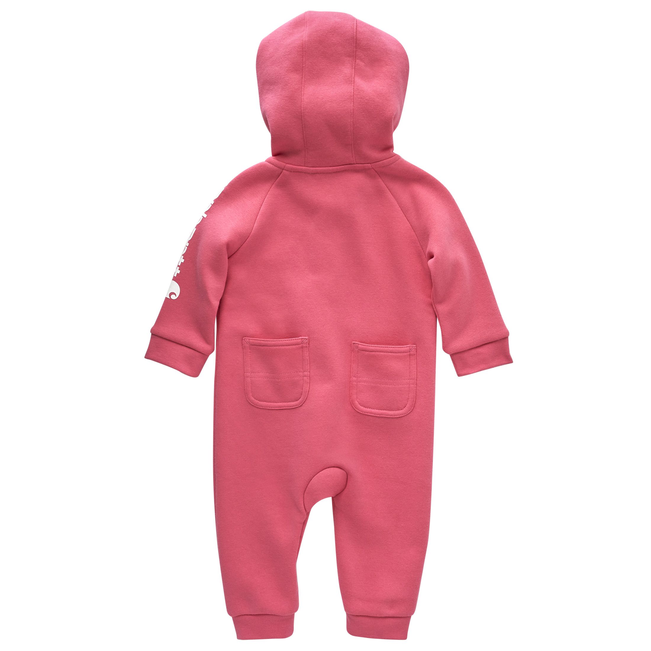Combinaison à capuche en molleton avec glissière sur le devant pour bébés, Carhartt